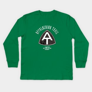 Appalachian Trail 1937 Kids Long Sleeve T-Shirt